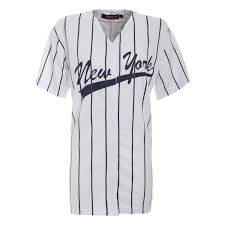 Black And White Striped Baseball Jersey New Womens Ladies Chicago Stripes American Baseball Varsity Jersey Top T Shirt Amazon Co Uk Clothing Striped Baseball Tee Jersey Top Tops