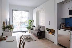 Gallery Of Micro Apartments Are Expanding Tables And Folding Furniture A Solution To Inequality 5 Apartment Design Small Space Living Micro Apartment