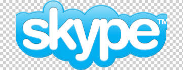 Skype is also available for microsoft windows, macintosh, or. Logo Skype Internet Bideokonferentzia Huawei Mobile Mate9 Blue Text Logo Png Klipartz