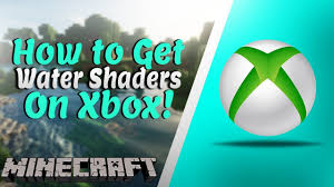 You could see areas of land connected by endless expanses of water. How To Get A Water Shader Mod On Minecraft Xboxone Tutorial Youtube