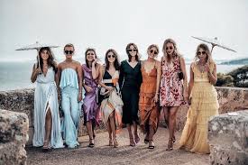 Hochzeitsgaste Auf Der Hochzeit Von Aylin Tobi Auf Mallorca Kimono Top Women Style