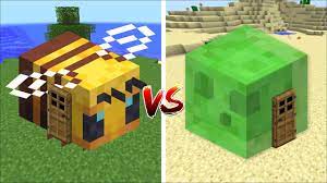Explore new gaming adventures, accessories, & merchandise on the minecraft official site. Minecraft Bee House Vs Slime House Mod Build Battle For Survival Minecraft Mods Youtube