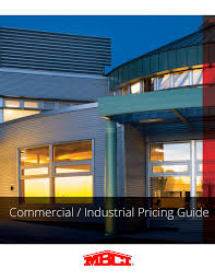 Commercial Industrial Pricing Guide