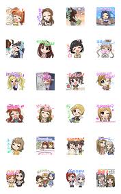 Maybe you would like to learn more about one of these? The Idolm Ster Million Live Chibi Ver 3 Line Sticker Chibi Cute Anime Character Line Sticker