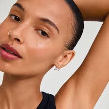 JENNI crystal earrings gold-plated