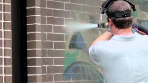 How Easy Graffiti Removal Can Be With The Dustless Blaster Youtube