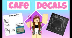 Roblox bloxburg new menu decal id s youtube roblox bloxburg. Roblox Bloxburg Cafe Sign Id How To Get 40 Robux On Computer