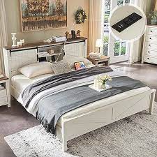 Woooden Farmhouse Full Size Queen Bed