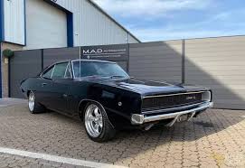 Image result for Black 1968 Dodge
