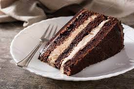 Chocolate Cake Slice Cake Chocolate Cake Chocolate