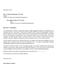 No nicknames or informal names should be used. Karen Letter Of Reconsideration