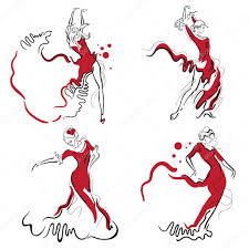 Vecteurs Pour Dessin Danseuse Flamenco Illustrations Libres De Droits Pour Dessin Danseuse Flamenco Depositphotos