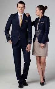Receptionist Uniforms Pakaian Pramugari Inspirasi