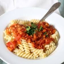 Pasta Mit Einfacher Gemusesauce Babyspeck Brokkoli Rezepte Linsenbolognese Babynahrung