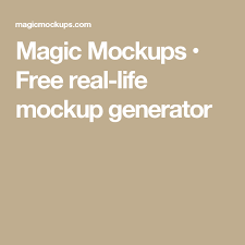 Mockupeditor.com is the online version of mockupscenecreator.com. Magic Mockups Free Real Life Mockup Generator Mockup Generator Free Mockup Mockup