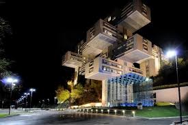 New Headquarter Of Bank Of Georgia Illuminated Translucent Concrete For Interior Design Unusual Buildings Architecture World Architecture Festival