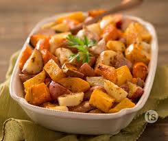 Easy And Delicious Roasted Potatoes Sweet Potatoes Carrots Turnips Rutabagas Plus Garlic Ga Easy Vegetable Recipes Roasted Root Vegetables Roasted Turnips