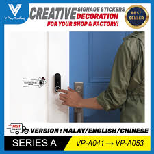 A unique music event series which showcases hello friends! Kiblat Signage Sticker Modern Style Version Malay English Chinese Vp A Series Shopee Malaysia