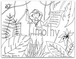 This free, printable timothy is teaching coloring page will help kids remember that god can use a person no matter what their age may be. 1 Timothy Bible Book Coloring Page Ministry To Children