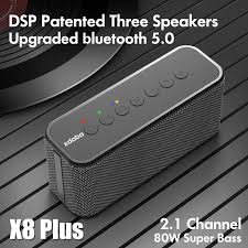 Bluetooth speaker waterproof, portable outdoor wireless speaker with led strip lights around, support 2 or more speakers 5.8ghz pairing sync shared audio,lantern design black pohopa olafus outdoor bluetooth speakers 2 pack, 25w waterproof wireless lantern speakers with led mood lights, up to 200 speakers synch, 20h playtime, party speakers for. Xdobo X8 Plus 80w Bluetooth Speaker Wireless Portable Speaker 2 1 Channel 10400mah Dsp Bass Stereo Ipx5 Waterproof Outdoor Speakers With Mic Digital Zakka