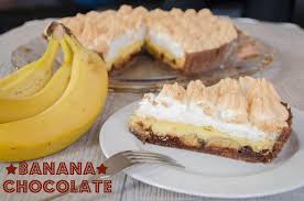 Tarte Banane Choco Coco Meringuee Ny Delicatessen Recette Recette Tarte Banane Recette Tarte Recettes Sucrees