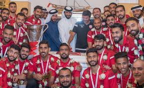 They have never reached the world cup, but have twice come within one match of doing so.bahrain won the fifa's most improved team award in 2004, and. Hh Shaikh Nasser Welcomes National Football Team