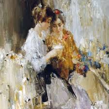 Russian Artist Nikolai Blokhin Nikolai Blokhin Born 1968 St Petersburg Russia Is A Realist Fig Figurative Artists Photoshop Painting Oil Painting Portrait