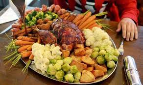 Traditionally, the mother of the family is busiest at christmas. World S Biggest Christmas Dinner Is Free If Eaten In 45 Minutes Uk News Express Co Uk