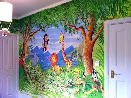Easy to install, easy to remove. Kids Jungle Mural Jungle Mural Scene Pictures Jungle Mural Mural Art Mural