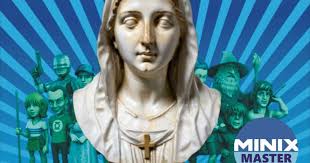 bust of virgin mary by MINIX MASTER