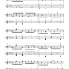 Sheet music arranged for easy piano in g major (transposable). 1