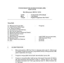 Contoh minit mesyuarat dilampirkan dalam lampiran 1 14. Contoh Format Surat Rasmi 2016 Resepi Book C