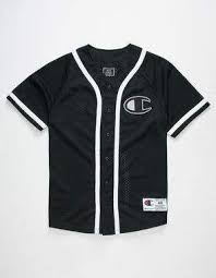Black And White Baseball Jersey Champion Mesh Black Mens Baseball Jersey Black 335675100 Baseball Jersey Outfit Baseball Jersey Men Mesh Baseball Jersey