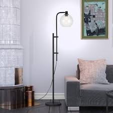 Bowl lamp shades fit on top of a reflector bowl that surrounds the socket of a reflector table lamp or floor lamp. Wayfair Clear Glass Shade Floor Lamps You Ll Love In 2021