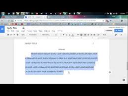 I didn't really have anything to say in this paragraph, but i wanted to show that the next paragraph would be indented as citations and the reference section if a document you cite has only one or two authors, then cite it like so (knowitall & allknowing, 2002; Apa 6th Edition Format Google Docs Youtube