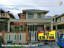 1 & 3, jalan di 14, taman tunggal. Taman Desa Idaman Durian Tunggal Intermediate Semi Detached House 4 1 Bedrooms For Sale Iproperty Com My