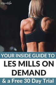 Les Mills On Demand Review 30 Day Trial For 100s Of At Home Workouts Including Bodypump And Bodycombat Kim An Body Pump Workout Les Mills Workout Body Pump