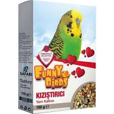 funny birds kizistirici muhabbet kus yemi 150 gr fiyati
