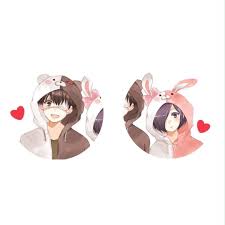 كانيكي و توكا لطيفين بزياده في ذا الافتار ولا حط لايك واكتب كومنت مثلك يا عسل افتار افتار ا friend anime anime bff cute couple wallpaper