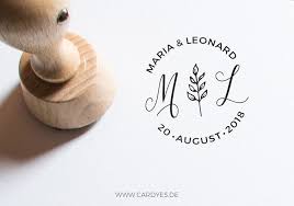 Stempel Zur Hochzeit Mit Name Und Datum Save The Date Wedding Logo Monogram Wedding Stamp Monogram Wedding