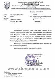 Oleh nir singgih 24 nov, 2016 posting komentar. Surat Dinas Pengertian Fungsi Ciri Ciri Bagian Bagian Dan Contohnya Denpono Blog
