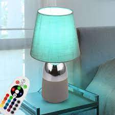 Gebrauchte esstischlampe dimmbar durch touch an der lampe 4 x 20w halogenlampen für selbstabholer oder auch versand 5,95€ innerhalb. Paket Touch Tisch Leuchte Fernbedienung Textil Chrom Lampe Dimmbar Im Set Inkl Rgb Led Leuchtmittel Etc Shop