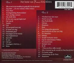 Bol Com Het Beste Van Frans Halsema 2cd Inclusief Voor Haar Frans Halsema Cd Album