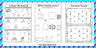 Free esl printable worksheets, english word exercises, printable grammar exercises, vocabulary exercises, flashcards, english printable in order to print out and open an esl pdf worksheet file, it is sufficient for you to click on the topic you have desired and then, select the worksheet you have. Reception Workbook Math And English Age 5 6 The Mum Educates