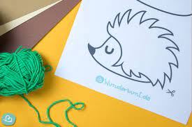 Fensterbild eule basteln vorlage igel vorlage zum ausdrucken. Igel Basteln Mit Vorlage Zum Ausdrucken 2 Bastelideen Wunderbunt De