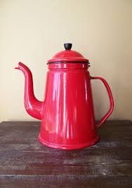 Charmingly Worn This Coffee Pot Would Make A Great Addition To Any Shabby Chic Or Country Kitchen It Would Tea Pots Vintage Vintage Coffee Pot Coffee Pot