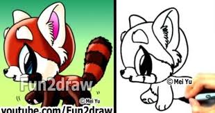 Youtube Fun2draw Panda Drawing Cute Drawings