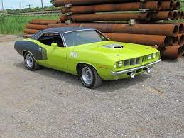 71 Hemi Cuda In Sublime Green Or Better Known As Slime Green 426 Hemispherical Combustion Chambers In Th Classic Cars Muscle Muscle Cars Mopar Muscle Cars Beautifully restored 1970 plymouth cuda for sale~426 hemi.