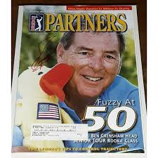 Fuzzy Zoeller Masters Major Champion SIGNED AUTOGRAPHED PGA Partner  Magazine COA