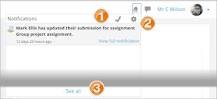 Image result for moodle notification when someone joins a course